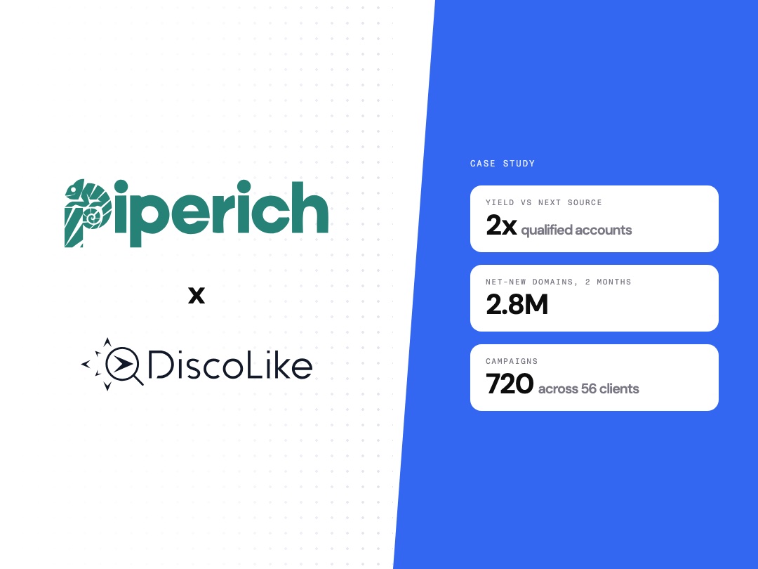 PipeRich Gets 2x More Qualified Accounts